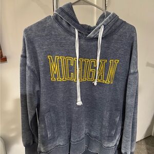 Michigan Blue Hoodie